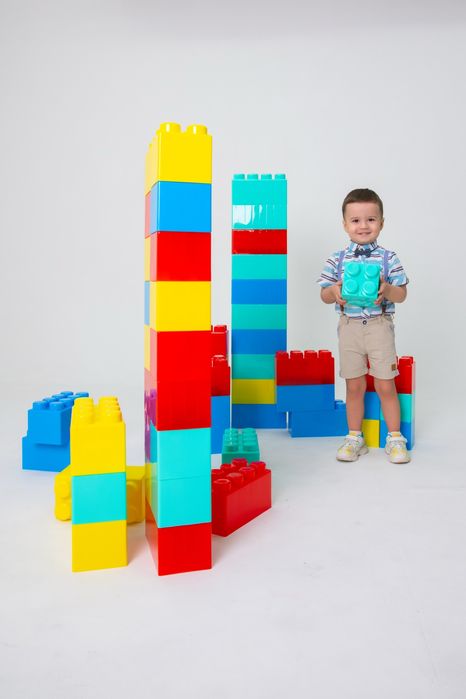 Конструктор "Блок XXXL" для детских площадок, лего, манеж, игрушка