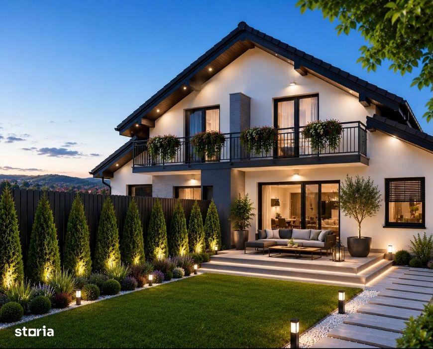 Casa 4 cam, cu copertina, imediat ocupabil