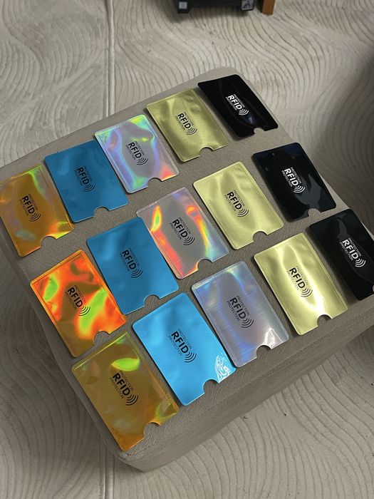 *АНТИ КРАЖБА* Фирмен RFID Алуминиев Калъф за Кредитна / Дебитна Карта
