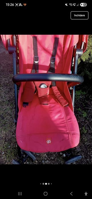 Căruț sport GB Qbit+ All Terrain, Red