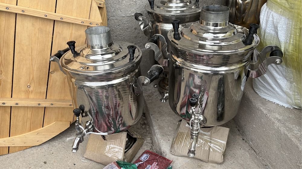 Самовары реставрированные