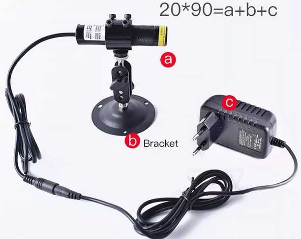 Laser cu diodă 650nm 30mw modul linie rosie laser Nou in ambalaj!