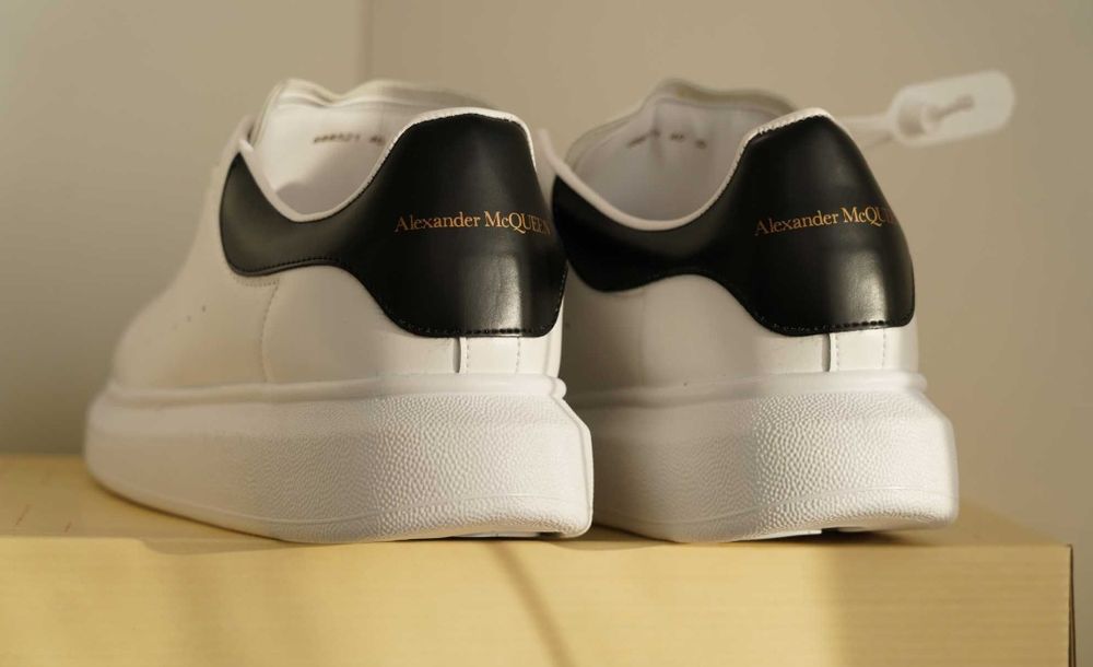 Adidasi Alexander McQueen Alb Marimi 36-44 Unisex