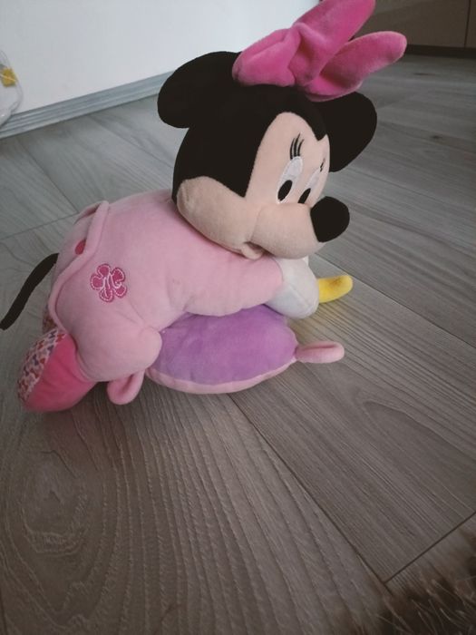 Jucarie de plus pentru bebelusi Disney Minnie Mouse  cu sunete