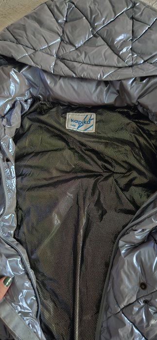 Пуховик на девочку, рост 146см