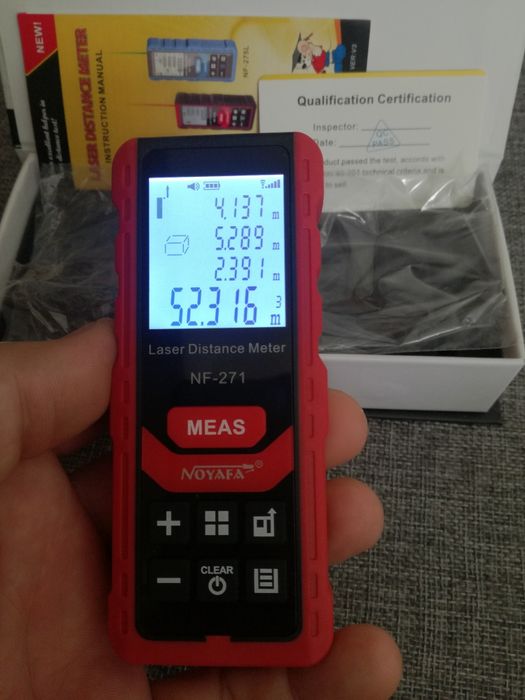 Metru digital cu laser 50m