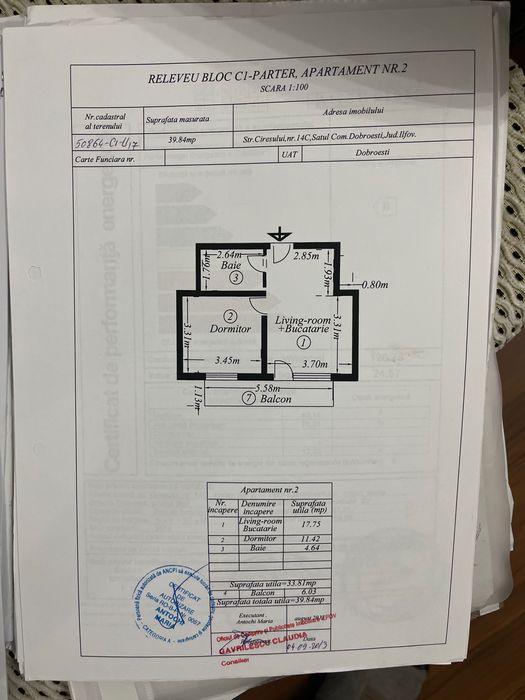 Apartament 2 camere Bucuresti-ilfov
