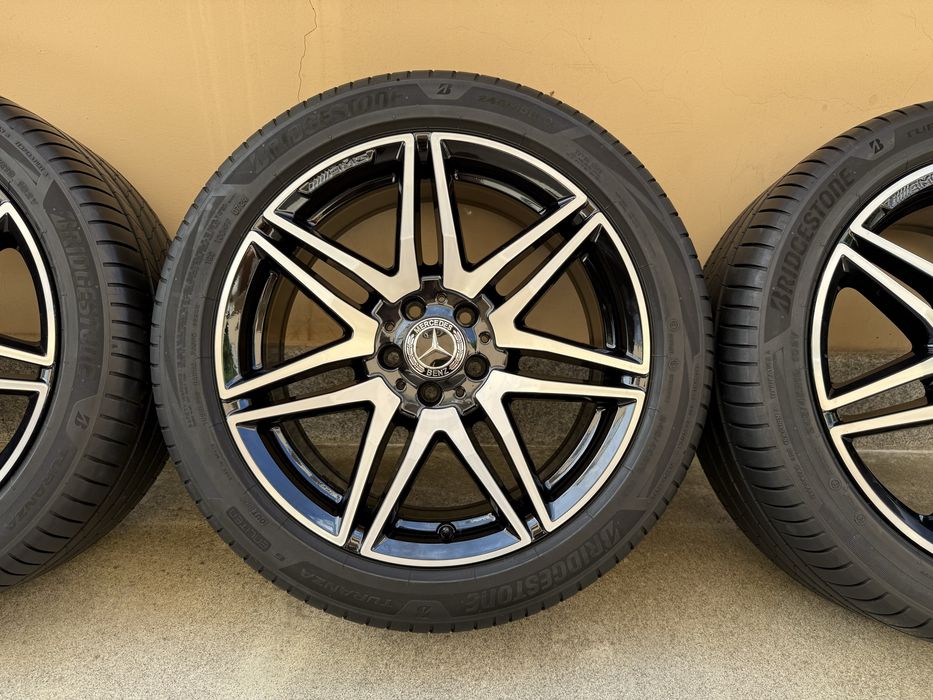 Оригинални джанти Мерцедес V класа W447 Mercedes 63AMG Maybach Brabus В класа Вито Виано Vito Viano Marco Polo W639 5X112 гуми ДОТ 2024 245/45R19 bbs