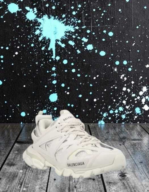 BALENCIAGA Track Sneakers ホワイト Balenciaga Track Sneakers I White I Fullbox I 36-44 Ploiesti • OLX.ro