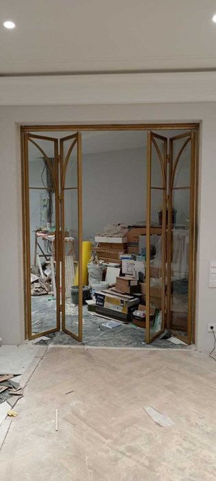 Раздвижные перегородки и двери в стиле лофт