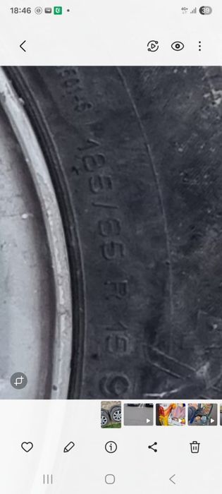 Roti complete  Opel 185/65 R15