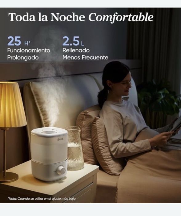 Umidificator de aer LEVOIT cu umplere superioară pentru bebeluși