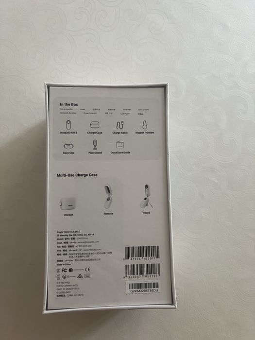 Экшн -камера  insta 360 GO 2