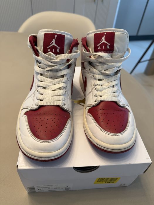 AIR JORDAN 1 mid white