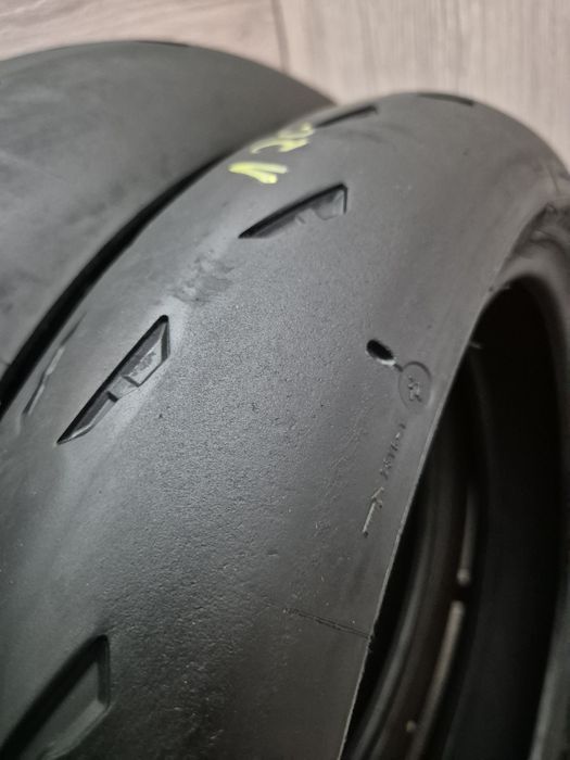 Set anvelope moto 120 70 17 cu 190 55 17 Michelin power Cup 2 dot 2023