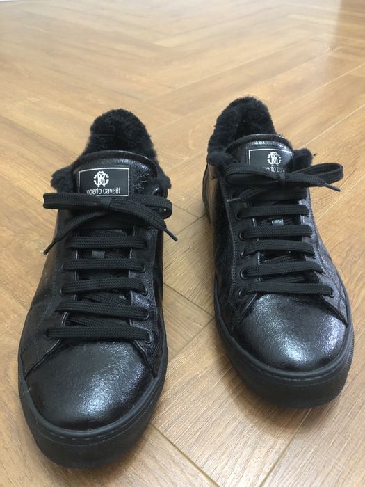 Кеды зимние Roberto & Cavalli