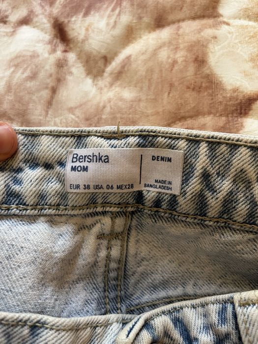 Bershka Mom jeans дамски дънки 38