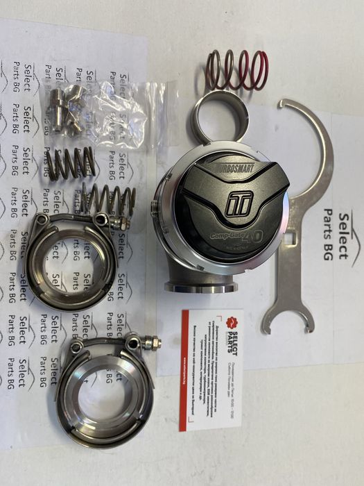 Оригинален Turbosmart WasteGate 40mm 1.0 Bar Comp-Gate Black GenV