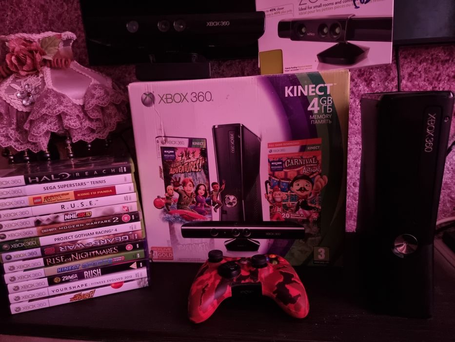 Xbox 360 в отличном состоянии.