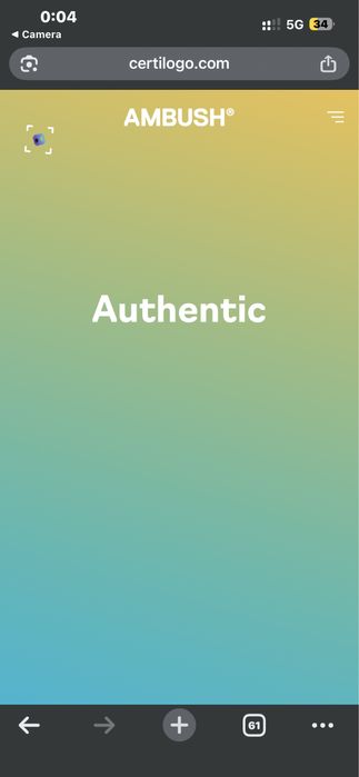 Ambush ballchain black hoodie суитчър