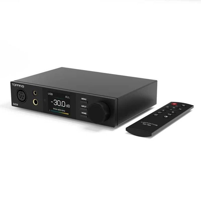 TOPPING DX5 II – Hi-Fi DAC / Headphone Amplifier / Preamp – Dual ESS ES9039Q2M – LDAC – PEQ