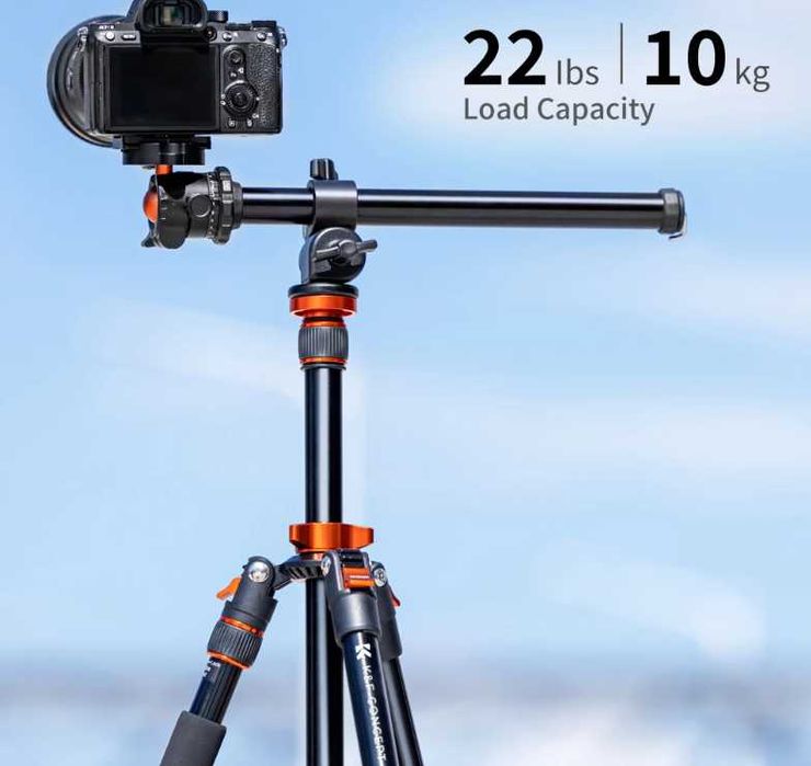 K&F Concept висококачествен статив , трипод + подвижно рамо