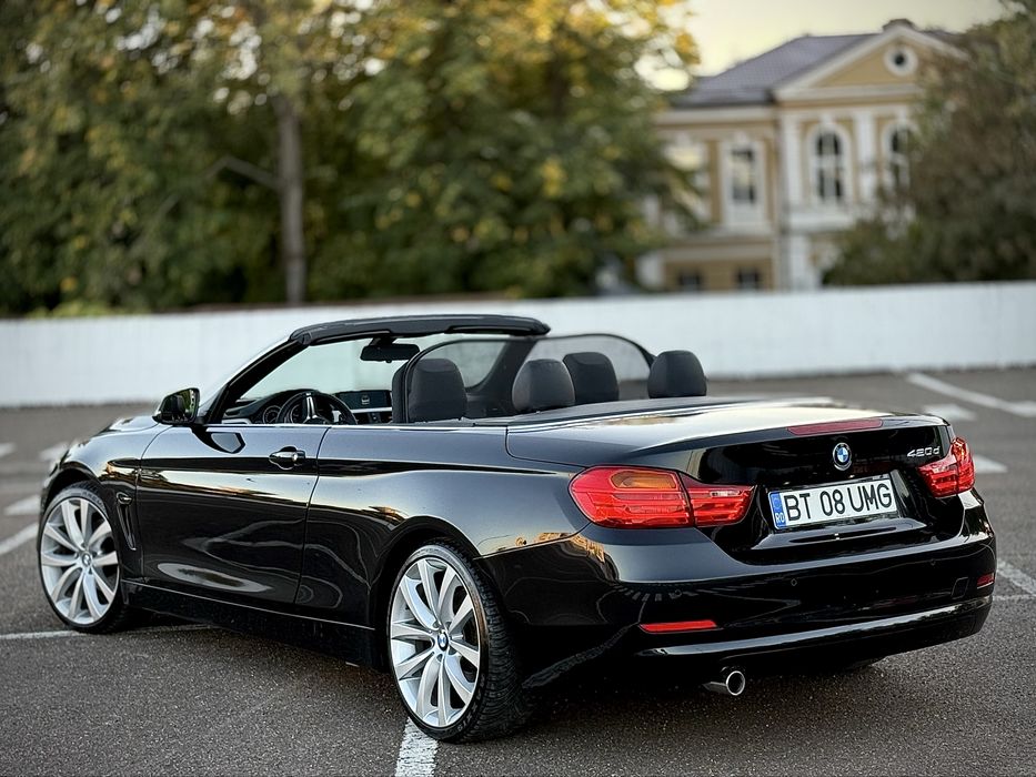 BMW SERIA 4 F33 2015 • 420d 184 Cp • CABRIO • HardTop • Unic proprietar •