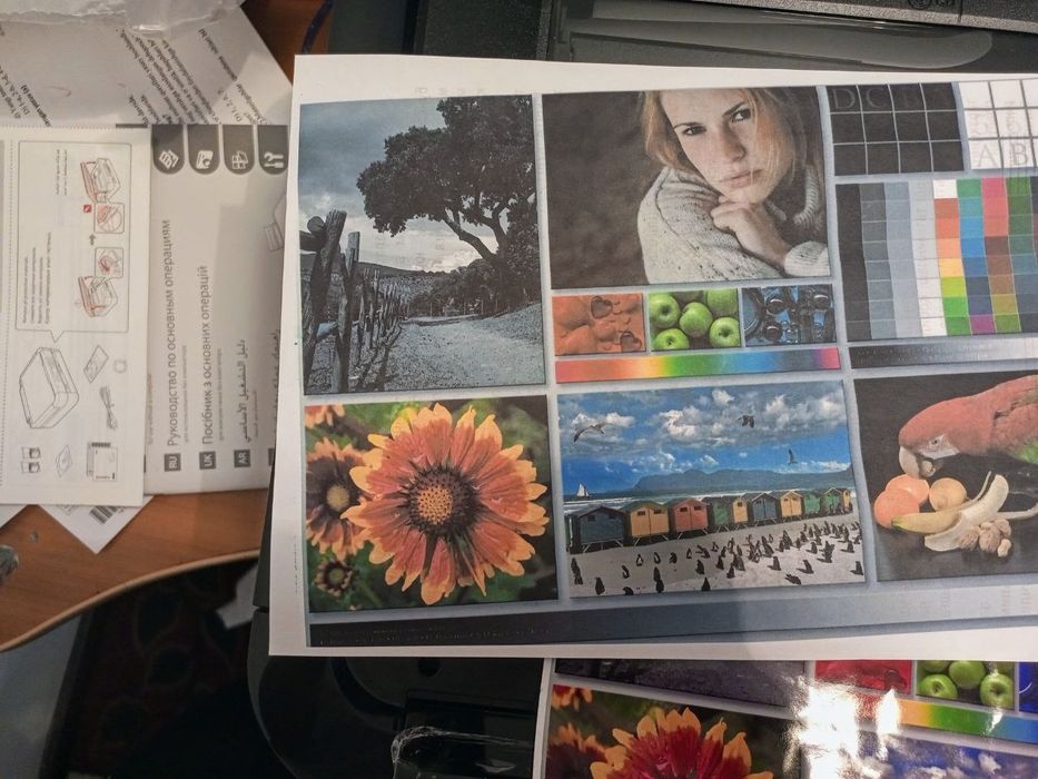 Epson-L 410 kopiya skanerli 600 ta chiqargan rangli printer dyuzi 100%