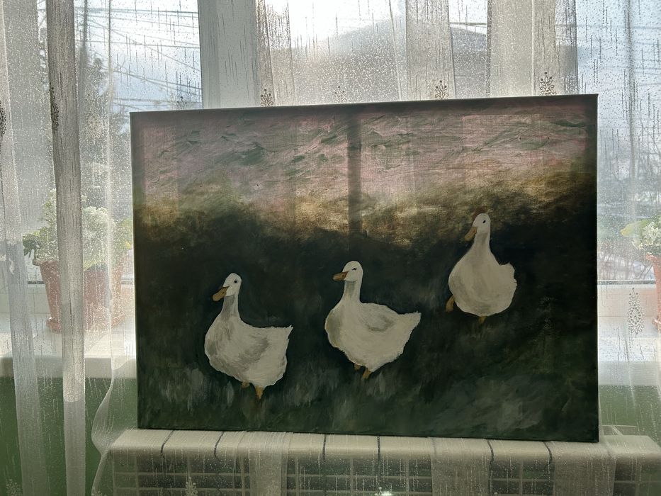 Tablou pictat manual