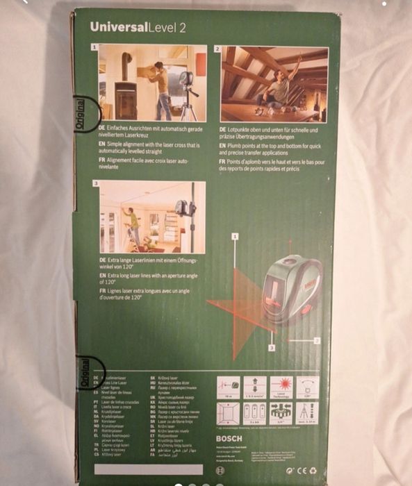 Laser Bosch. Nivela.