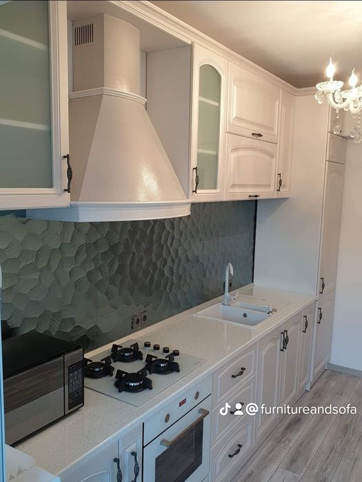 Bucatarie mdf fronturi frezate