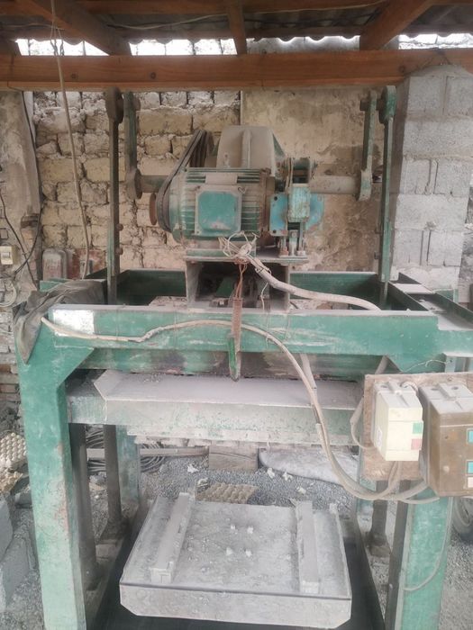 Пескоблочный станок