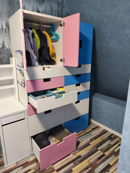 Детски гардероб от Икеа SMÅSTAD
