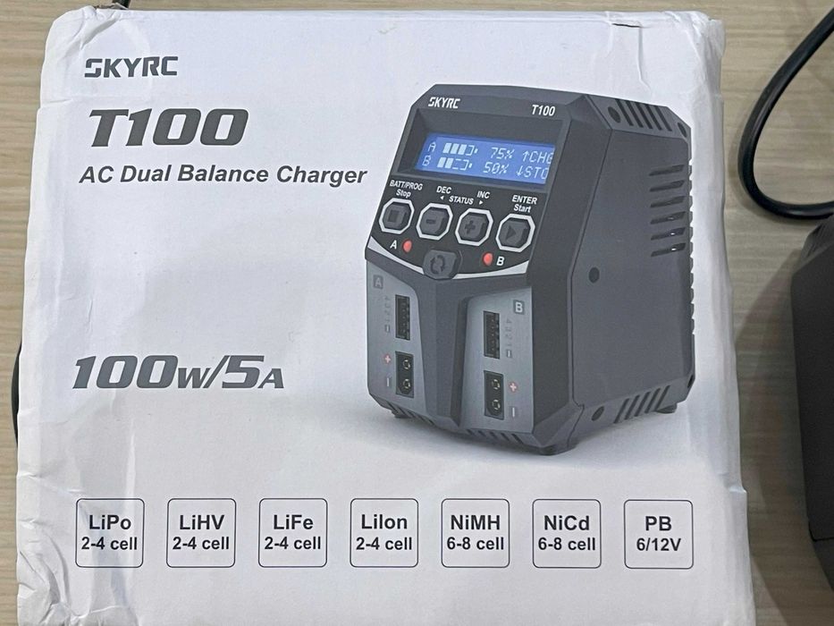 Зарядное устройство для литиевых аккумуляторов 2S, 3S, 4S FPV-drone