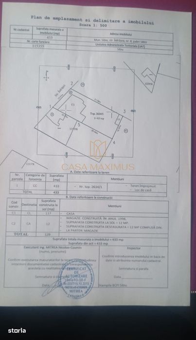 Casa individuala zona Piata Cluj