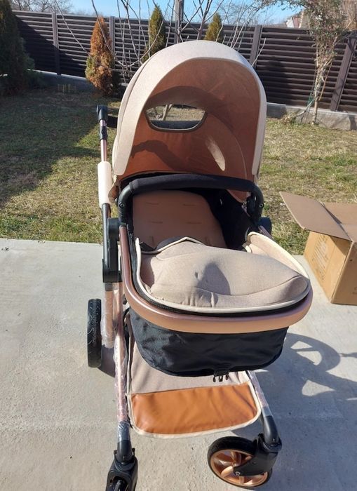 Cărucior copii 3-1 visoli gold