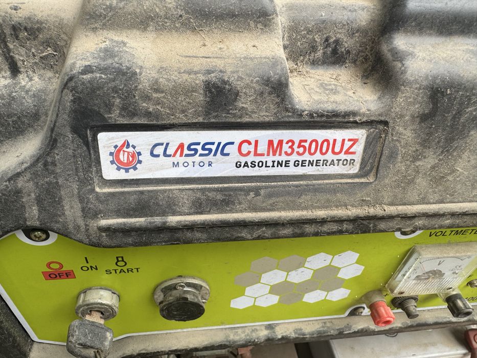 Generator Dvijok 3kv+avr Ozi yonib ochadi Генератор движок