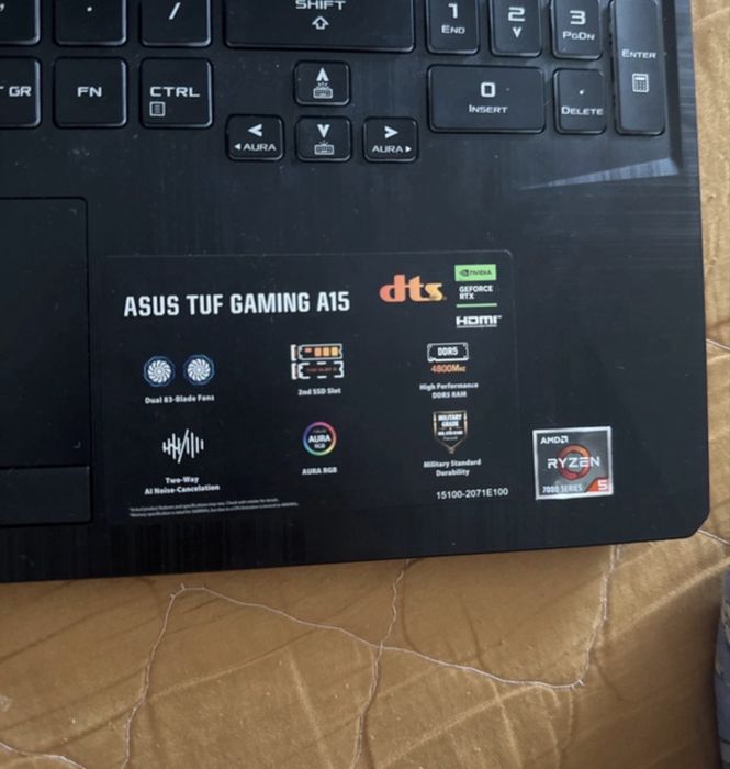 Vând Laptop Asus TUF Gaming A15