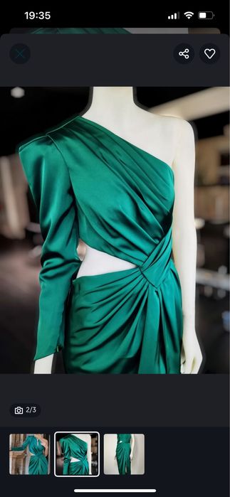 Rochie de seara verde