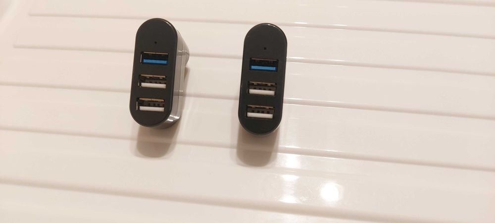 USB HUB 3.0/2.0-USB АДАПТЕР-Сплитер-завъртащо рамо за автомобил и др.