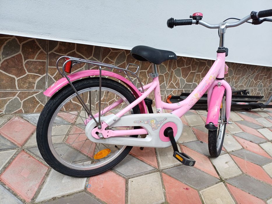 Bicicleta de copii PUKY cu roti de 18 inch si cadru din aluminiu