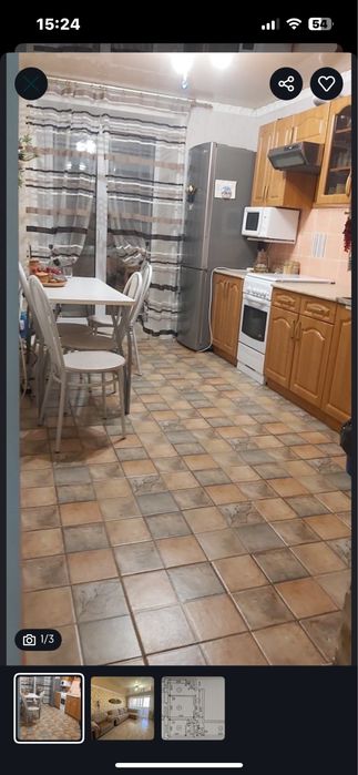 19 мкр.Продам 3х улучшенную квартиру