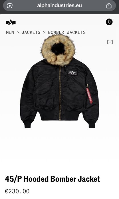 Alpha Industries CWU 45/P Hooded Custom – като нов
