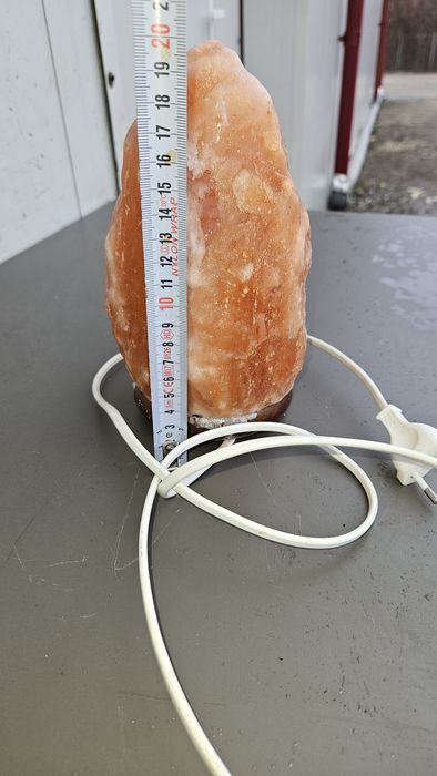 Lampă de sare cu bec led BIOVA (19 cm)