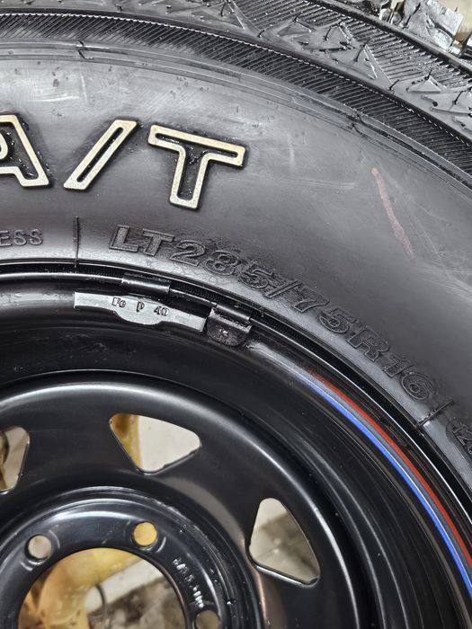 Новая резина с дисками