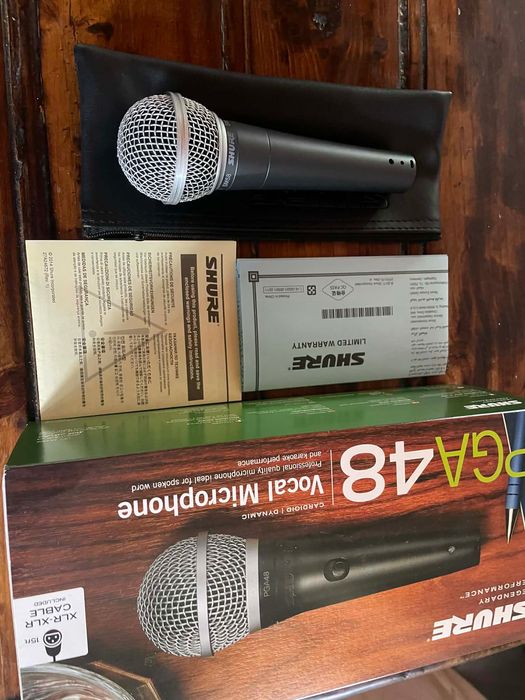 Нов микрофон SHURE PGA48