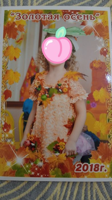 Платье для девочки на утренник в детском саду