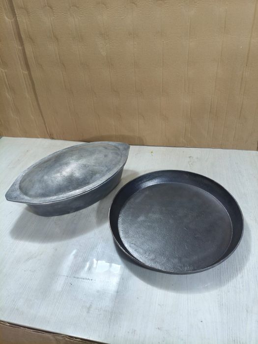Утятница, чугуная сковородка производства СССР