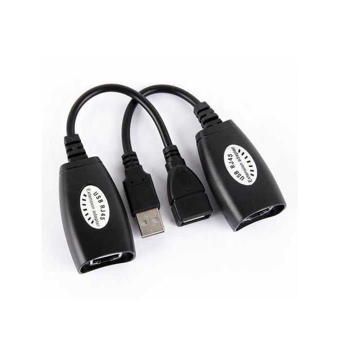Адаптер удлинитель USB RJ-45 50 м