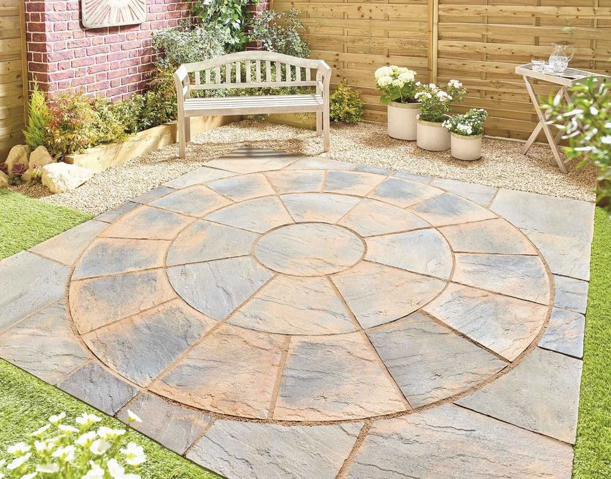 Set matrite pavaj rotund pt gradini,spatii verzi!